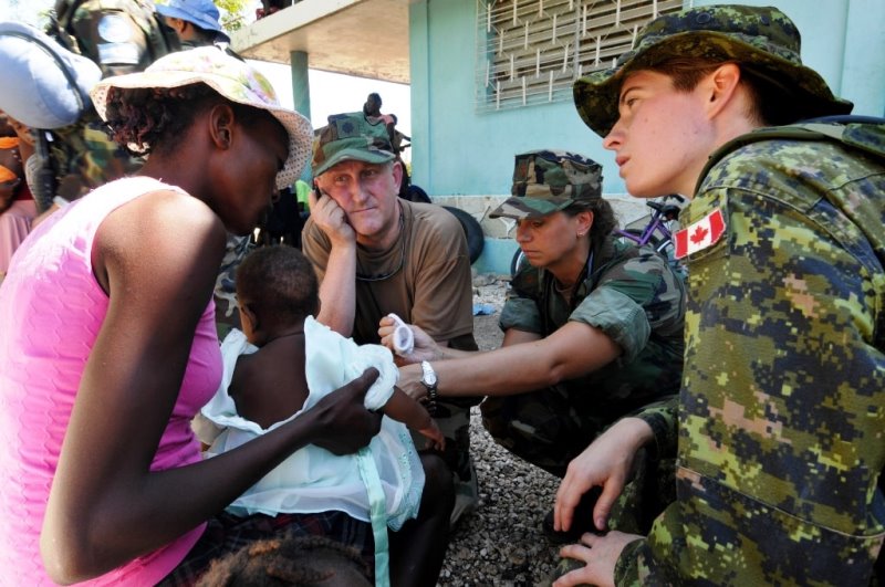 The Canadian Armed Forces in Haiti