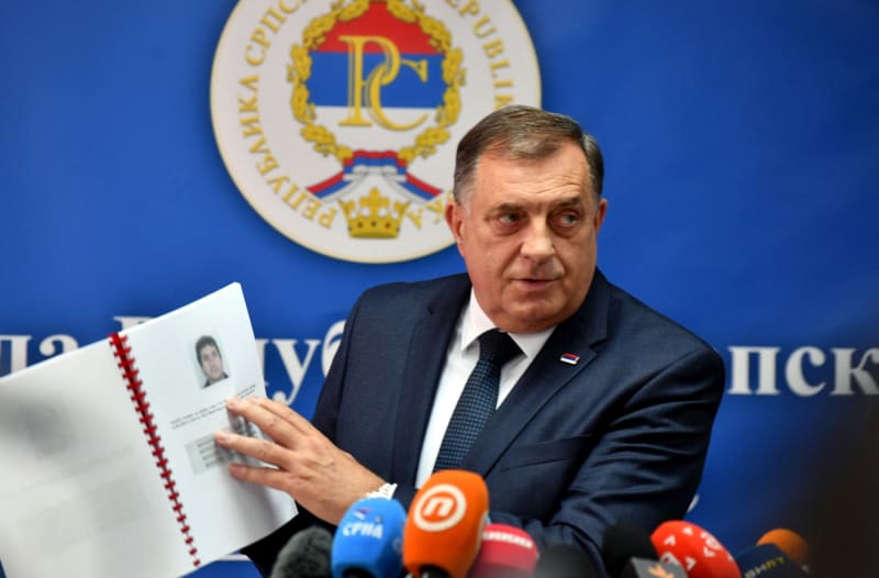 Prezident Republiky srbské Milorad Dodik