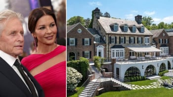Michael Douglas a Catherine Zeta-Jones prodávají rodinné sídlo. Za 280 milionů může být vaše