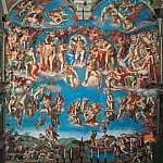 Michelangelo Buonarroti - Last Judgement (after restoration 1990-94)