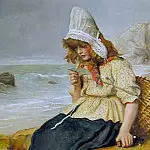 John Everett Millais - Millais Message From the Sea