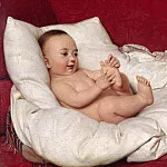 Портрет Пауля Майерхайма в младенченстве