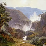 Фердинанд Вайсс - Водопад в Тиволи