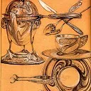 Альфонс Мария Муха - Лист из работы -Декоративные документы-, 1902