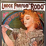 Alphonse Maria Mucha - Lance parfum Rodo