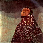Альфонс Мария Муха - Зимняя ночь, 1920