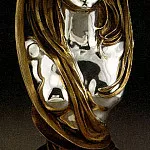 Альфонс Мария Муха - Ювелирное изделие -Головка девушки-, выполненное по эскизу Мухи