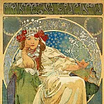 Альфонс Мария Муха - Принцесса Гиацинт, 1911