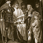 Бальоль передаёт свою корону Эдуарду I, Эдвард Мэтью Уорд