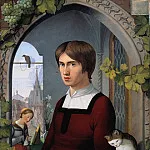Пауль Фридрих Майерхайм - Портрет художника Франца Пфорра