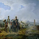 Август Фердинанд Хопфгартен - Битва при Абенсберге 20 апреля 1809 года