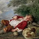 Francois Boucher - Sleeping Shepherd