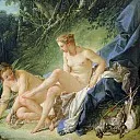 Francois Boucher - Diana getting out of her bath