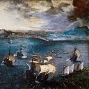 Pieter Brueghel The Elder - Battle in the Bay of Naples