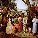 Pieter Brueghel The Elder - The Sermon of Saint John the Baptist