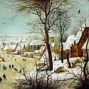 Pieter Brueghel The Elder - Winter Landscape with a Bird Trap