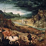 Pieter Brueghel The Elder - The Return of the Herd
