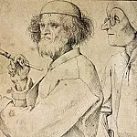 Pieter Brueghel The Elder - The Painter and the Connoisseur