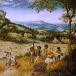 Pieter Brueghel The Elder - Haymaking