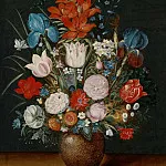 Bouquet of Flowers in a Vase, Jan Brueghel the Younger