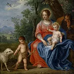 The Holy Family with the Infant Saint John the Baptist and the Lamb, Jan Brueghel the Younger