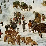 Pork Market , Jan Brueghel the Younger
