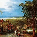 Landscape with a Mill, Jan Brueghel the Younger
