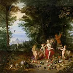 Landscape with Ceres , Jan Brueghel the Younger