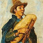 Иоганн Карл Шульц - Пиффераро с волынкой в шляпе