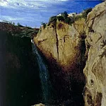 Карл Блехен - Водопад в Тиволи