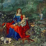 Madonna and Child among animals, Jan Brueghel The Elder