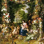 The Holy Family, Jan Brueghel The Elder