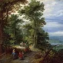 Jan Brueghel The Elder - Edge of the Forest (The Flight into Egypt)