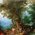Jan Brueghel The Elder - Latona and the Lycian Farmers