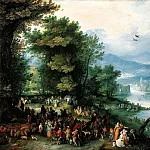 Landscape with Tobias and the Angel, Jan Brueghel The Elder