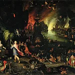 Orpheus Sings before Pluto and Proserpine in the Underworld, Jan Brueghel The Elder