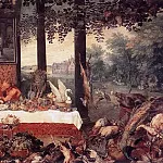 Allegory of taste, Jan Brueghel The Elder