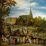 Village Fair, Jan Brueghel The Elder