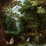 Jan Brueghel The Elder - Latona and the Lycian Peasants