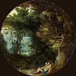 A WOODED LANDSCAPE WITH THE DEATH OF ADONIS, Jan Brueghel The Elder