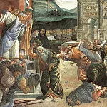 The Punishment of Korah detail, Alessandro Botticelli