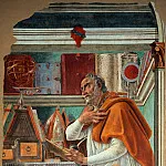 Saint Augustinus, Alessandro Botticelli