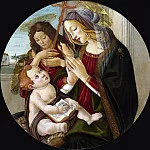 Mary and Child with the boy St. John , Alessandro Botticelli