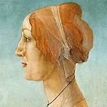 Portrait of a Woman, Alessandro Botticelli