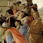 Adoration of the Magi, detail, Alessandro Botticelli