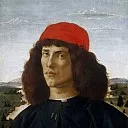 Portrait of a Man with a Medal of Cosimo the Elder, Alessandro Botticelli