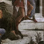 Scenes from the Life of Moses, detail, Alessandro Botticelli