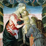 Virgin and Child Supported by an Angel, Alessandro Botticelli