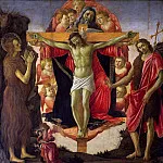 The altar of the Holy Trinity, Alessandro Botticelli