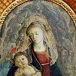Madonna in Glory with Seraphim, Alessandro Botticelli